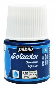 Barva na textil Setacolor 45 ml – 84 modř džínová