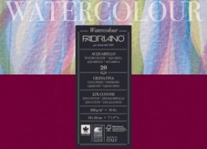 Fabriano Watercolour 200g 24x32cm blok pro akvarel