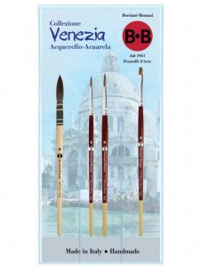 Sada štětců Venezia pro akvarel