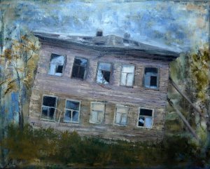 Disappearing wooden Arkhangelsk