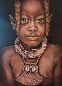Dievča z Namíbie
