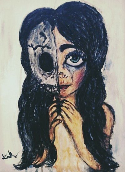 Dívka s maskou