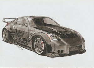 Nissan 350z - A gyors és a fúria 3 Tokyo Drift