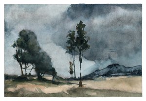 Landscape with Trees #5