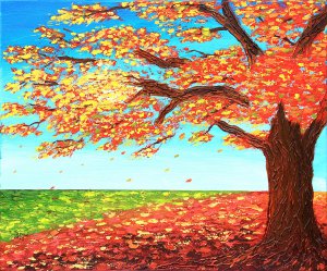 "An Autumn Tree"