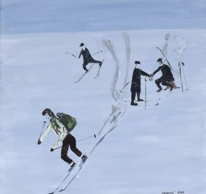 Krakonoš e o teleférico de esqui