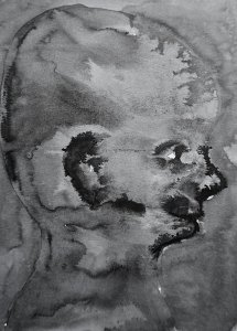 Boceto del perfil de la cabeza #4
