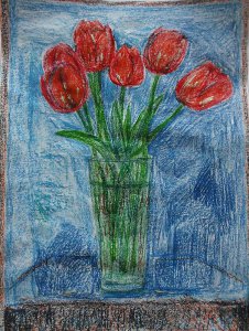 Czerwone tulipany