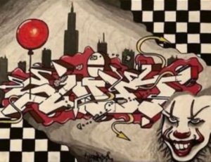 Graffiti-Segler Penivais