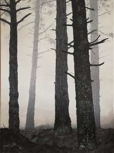 V tichu lesa