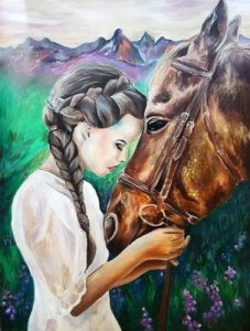 Žena s koněm