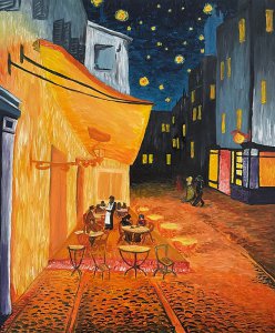 Pocta Van Goghovi - Noční kavárna