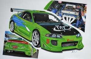 Mitsubishi Eclipse Fast and Furious