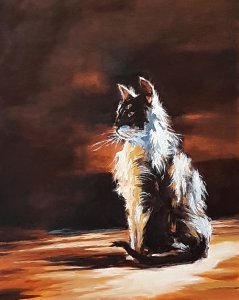 Portrét kočky