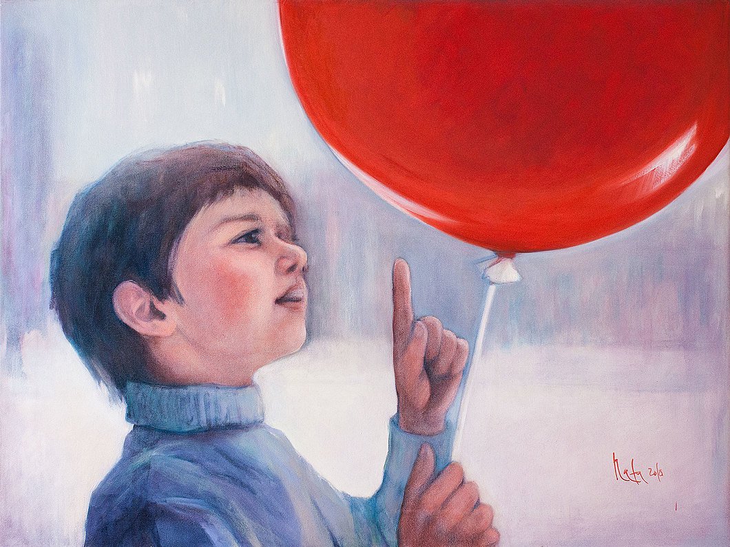 Červený balón