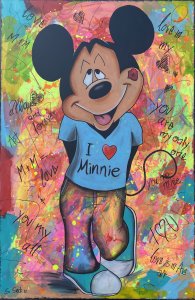 Mickey adora Minni