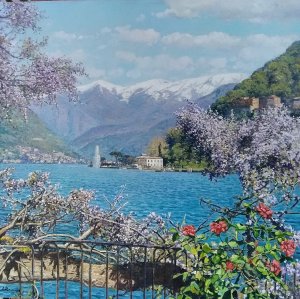 Lago di Como Itália