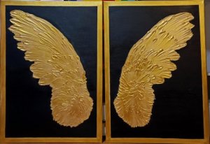 GOLD ANGELS WINGS