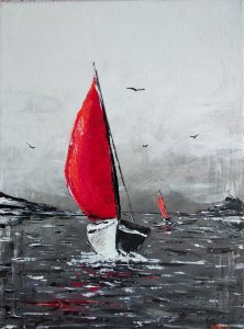 red sailer