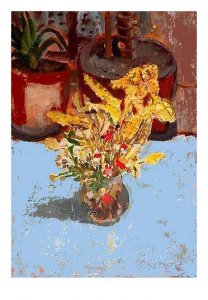 Still life with a bouquet