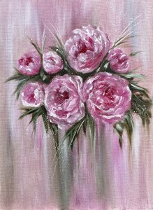 Abstract Peonies