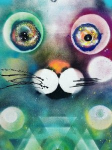 Vesmírná kočička meow-tivation