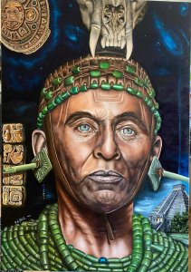 Yasaw Khan ... posłaniec z Tikal