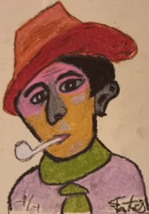 Portrét muže s dýmkou, XXII.