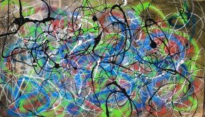 Graffiti autorstwa Jacksona Pollocka