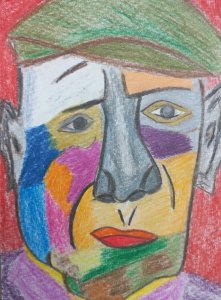 Portrait d'un homme - Pablo Picasso.