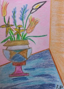 Stilleben - Blume in einer Vase III.