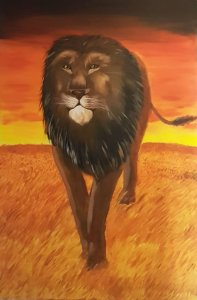 Der Löwe ist der König der Tiere