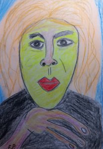 Retrato de uma mulher - Agata.
