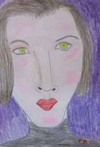 Retrato de uma mulher - Milla.