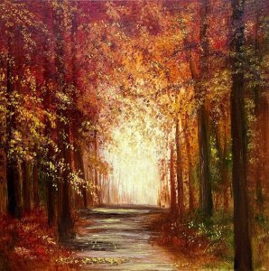 Tajomný jesenný les