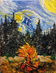 Van Gogh au bord de l'eau