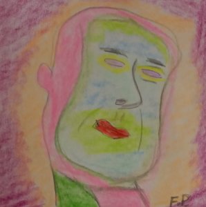 Porträt eines Mannes - M.B.