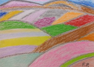 Landschaft - Felder - Farben.