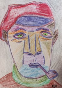 Mężczyzna z fajką - Antonín S.