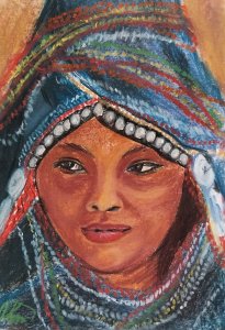 Dívka z kmene Akhi