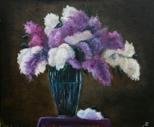 Beleza elegante: Bouquet lilás