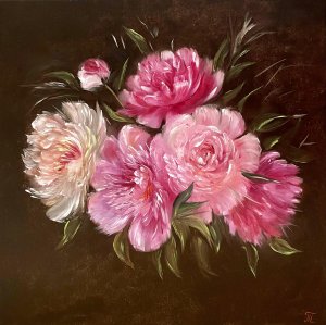 The grace of peonies