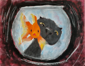 Cat and Fish #1