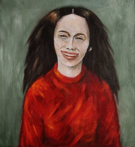 Fräulein in Rot