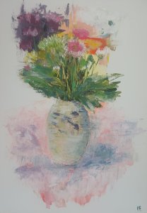 Váza s kvetmi