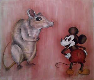 Mickey and mouse