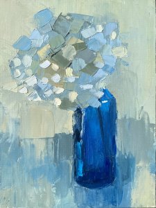 Blue Hydrangeas