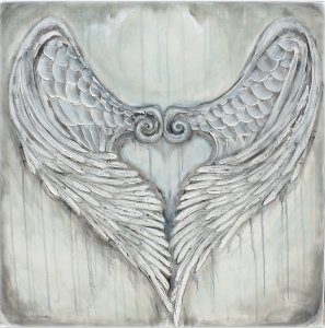 Vintage angel wings