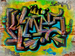 Graffiti sketch book
