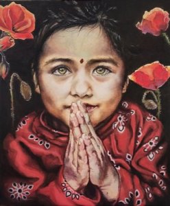 Rapariga do Nepal